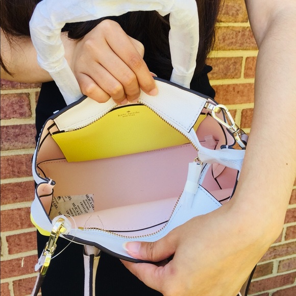 Kate Spade Eva Satchel Crossbody top zip bag - Picture 6 of 13